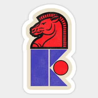 Defunct New Jersey Knights Hockey Team Sticker